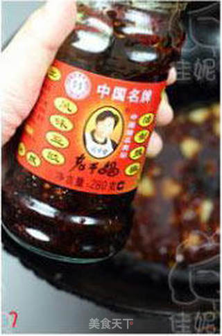 干豇豆蒜苗回锅肉的做法步骤:7