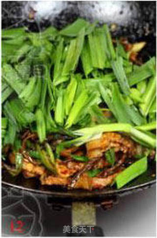 干豇豆蒜苗回锅肉的做法步骤:12