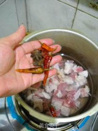 芸豆烧牛腩的做法步骤:4