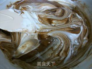 摩卡戚风蛋糕 (Mocha Chiffon Cake)的做法步骤:5