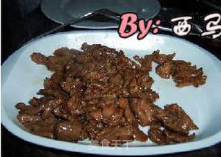 牛肉滑蛋的做法步骤:7