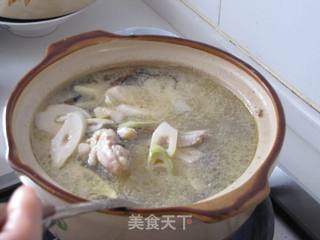 虫草双鲜鸡汤的做法步骤:9