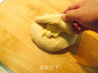酒渍果干甜吐司的做法步骤:14