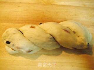 酒渍果干甜吐司的做法步骤:24