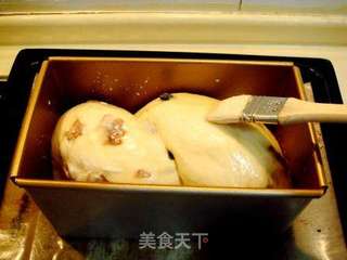 酒渍果干甜吐司的做法步骤:29