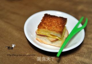 苹果吐司塔的做法步骤:9