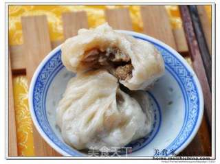 茄子五花肉包子的做法步骤:19