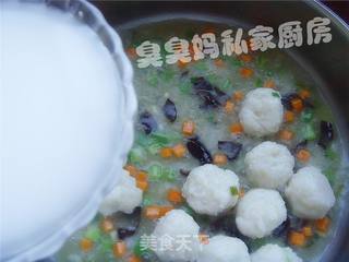 三色鱼丸的做法步骤：6
