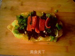 东北熏肉大饼的做法步骤:9