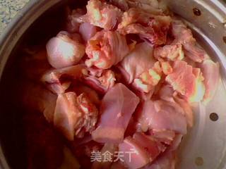 饕餮の蕨菜烧鸡的做法步骤:3