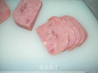 肉松火腿面包的做法步骤:9