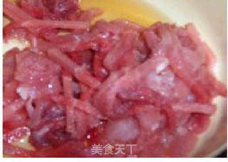 肉丝熏干芹菜的做法步骤:5