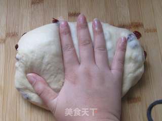 酒渍蔓越莓吐司的做法步骤：11