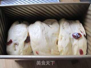 酒渍蔓越莓吐司的做法步骤：15