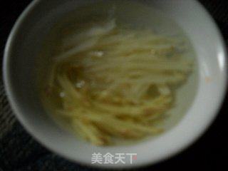 素拌苦苣的做法步骤:4