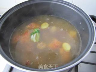 海带豆干炖烤鸭的做法步骤:6