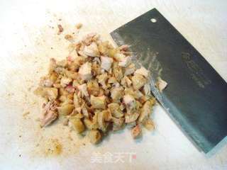 一款意大利饭食“香菇鸡肉炒饭”的做法步骤:4