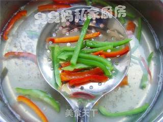 海带烩鸡柳的做法步骤:4