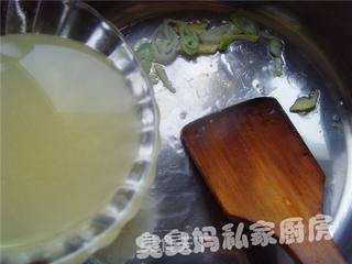 海带烩鸡柳的做法步骤:6