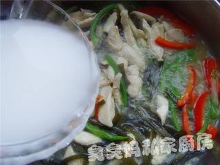海带烩鸡柳的做法步骤:8