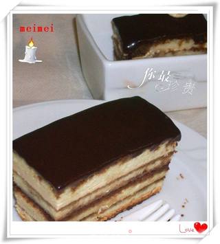 生日蛋糕~~歌剧院蛋糕·欧培拉@@opera cake的做法步骤:29