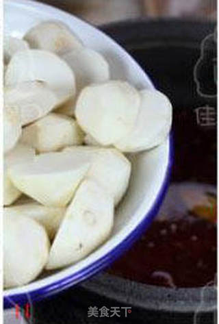 干豇豆芋儿烧排骨的做法步骤：11