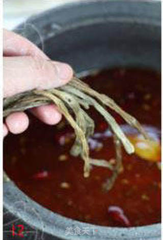 干豇豆芋儿烧排骨的做法步骤：12