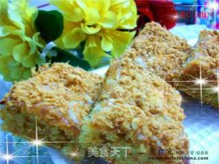 超简单@@手拌式~~鸡肉松蛋糕的做法步骤:10