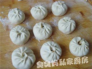 梅干菜酱肉包的做法步骤:6