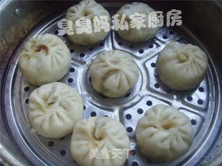 梅干菜酱肉包的做法步骤:8