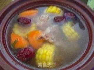 蹄髈心煲玉米的做法步骤：4