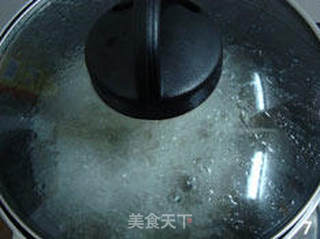 暖乎乎的鲫鱼西洋菜汤泡饭的做法步骤:7