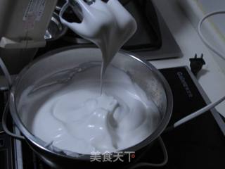 香草戚风蛋糕的做法步骤:9