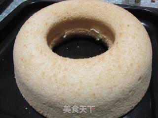 香草戚风蛋糕的做法步骤:16