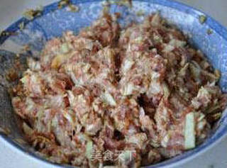 干贝苞菜猪肉饺子的做法步骤:5