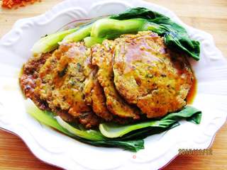 菇香豆腐饼的做法步骤:9