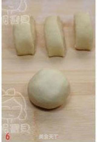 杂粮菊花烤馒头的做法步骤:6