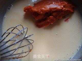 南瓜蛋糕卷的做法步骤:4