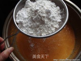 南瓜蛋糕卷的做法步骤:5