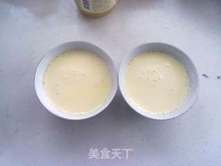 超懒人版微波炉牛奶炖蛋的做法步骤:5