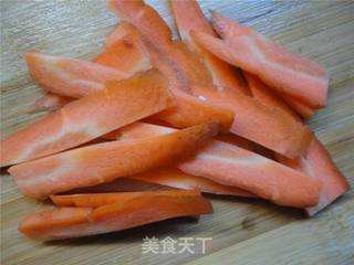 海米炒山药片的做法步骤:4
