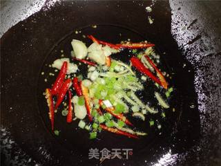 海米炒山药片的做法步骤:6