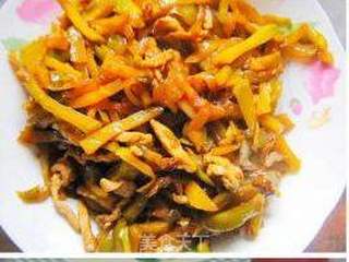 肉丝炒榨菜的做法步骤：6