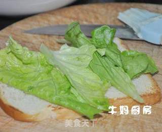 [菜谱换礼]火腿三明治的做法步骤：9