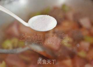 [菜谱换礼]豆蔬牛肉块的做法步骤：8