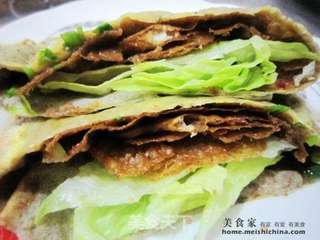 自制煎饼的做法步骤:10