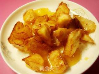 拔丝山药的做法步骤：9