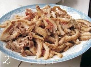 孜然炒羊肚的做法步骤:2