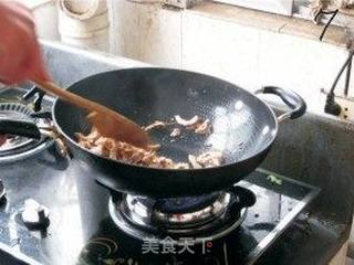 孜然炒羊肚的做法步骤:7
