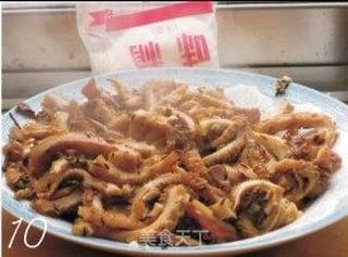 孜然炒羊肚的做法步骤:10